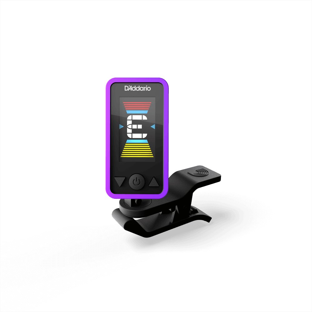 D'Addario Eclipse Headstock Tuner, Purple