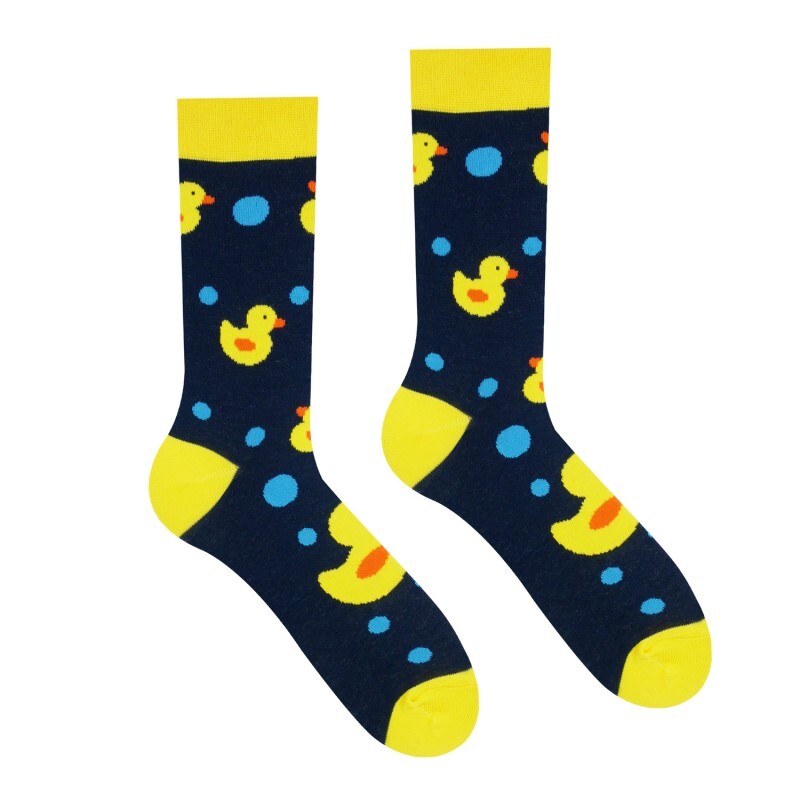 HESTY Veselé ponožky HESTY - Kačička 43-46