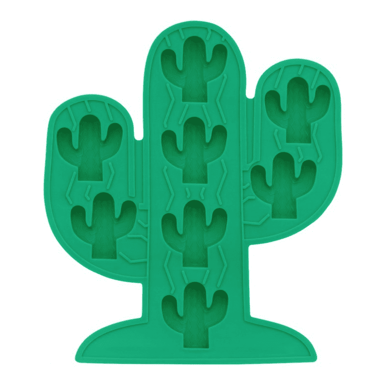 Silikónová forma na ľad - Kaktus 8 ks