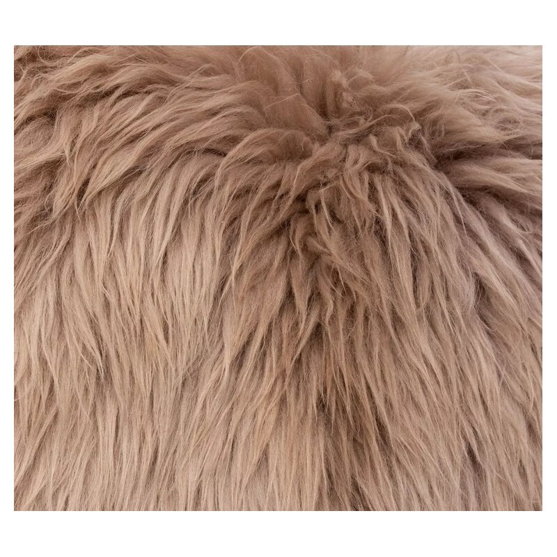 Ecopuf Sedací vak ECOPUF - SAKWA - PREMIUM ovčia koža - OBAL Červená