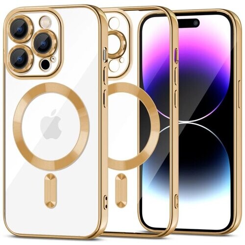 Puzdro Magsafe Shine iPhone 15 Pro Max - zlaté