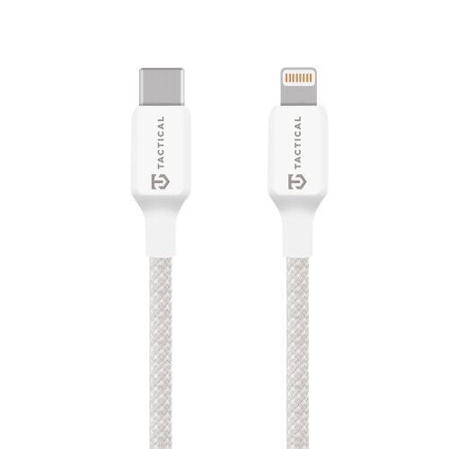 Tactical Stitch Thread Cable USB-C/Lightning 0.3m White