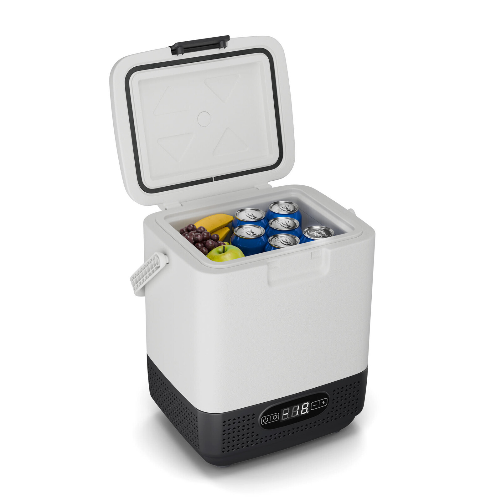 Klarstein SwiftFrost 12L chladiaci box, 12V-24V/230V, do -20 °C, kompresor, 2 úrovne výkonu, LED displej