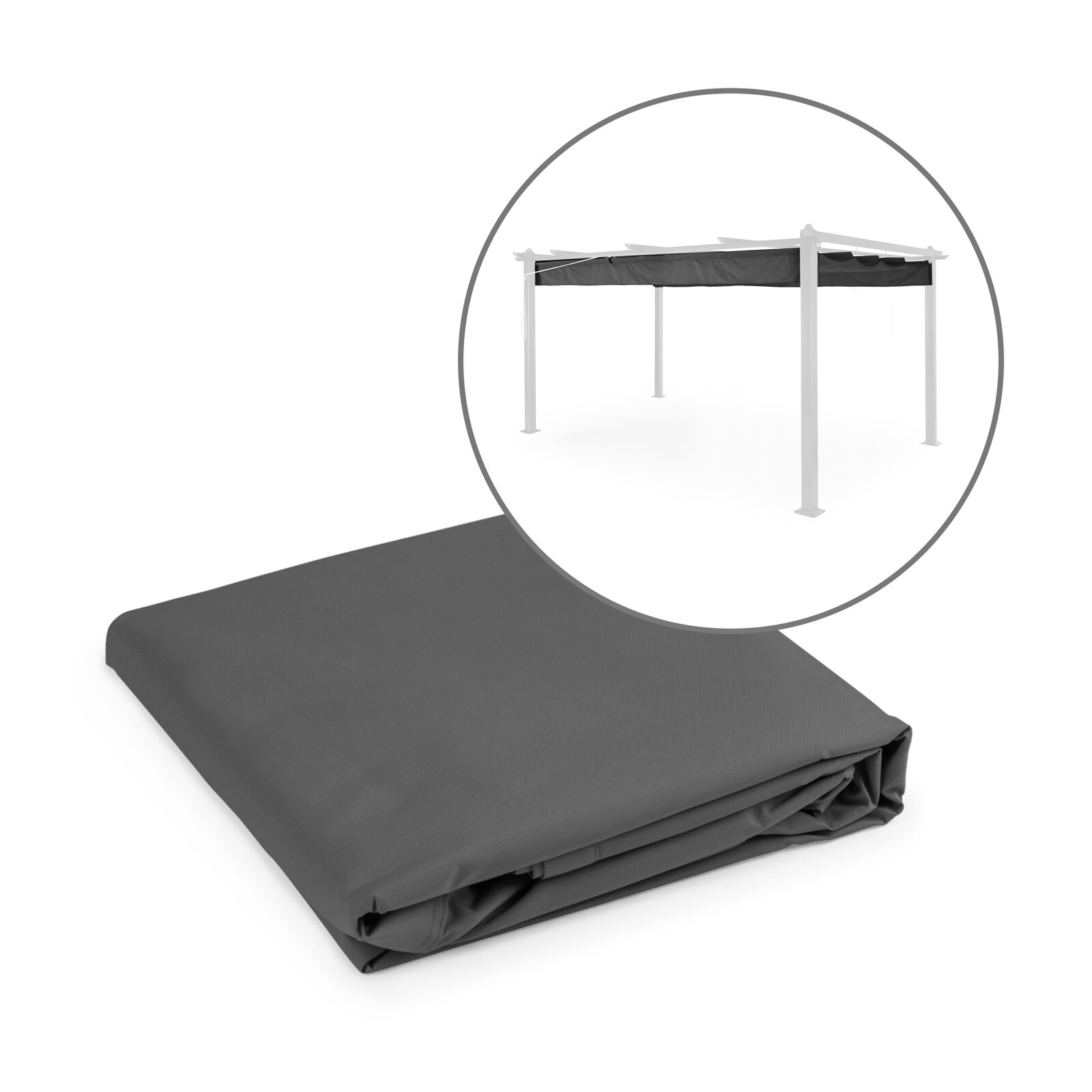 Blumfeldt Pantheon Pergola 3x4 SP Strecha šedá