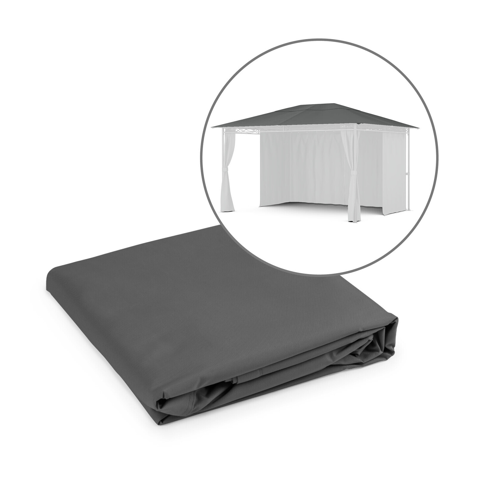 Blumfeldt Mondo 3x3 SP Strecha šedá