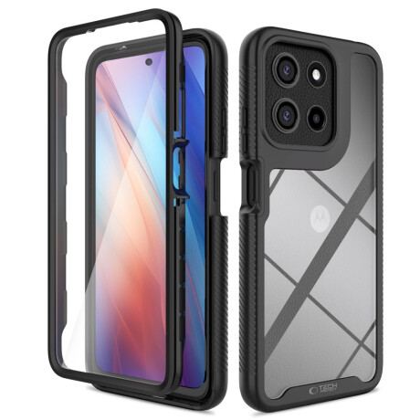 Tech-Protect Defense kryt na Motorola Moto G56 5G, čierny
