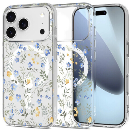 Tech-Protect FlexAir MagSafe kryt na iPhone 17 Pro, spring flowers