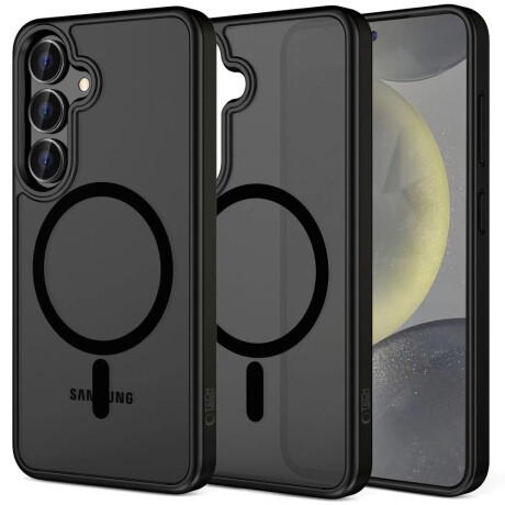 Tech-Protect Magmat MagSafe kryt na Samsung Galaxy S25 FE, čierny