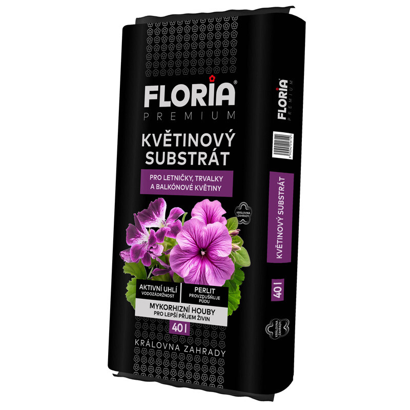 AGRO FLORIA PREMIUM Kvetinový substrát 40 l