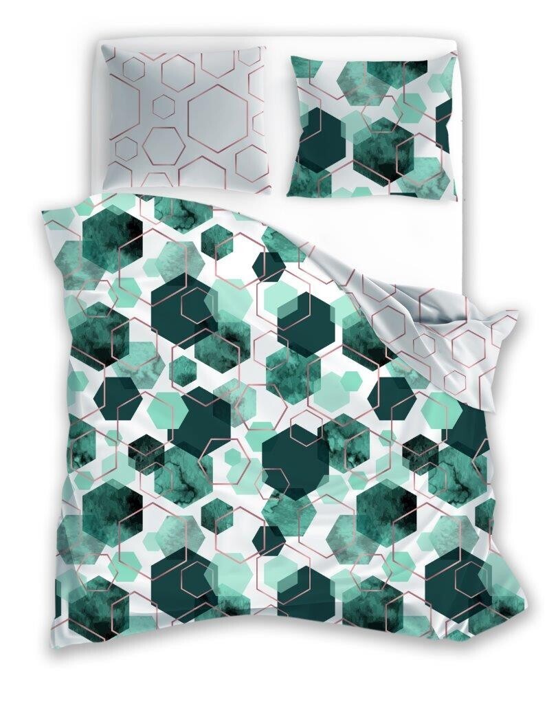 Bavlněné saténové povlečení MILAGRO VERDE - výber z 14 prevedení