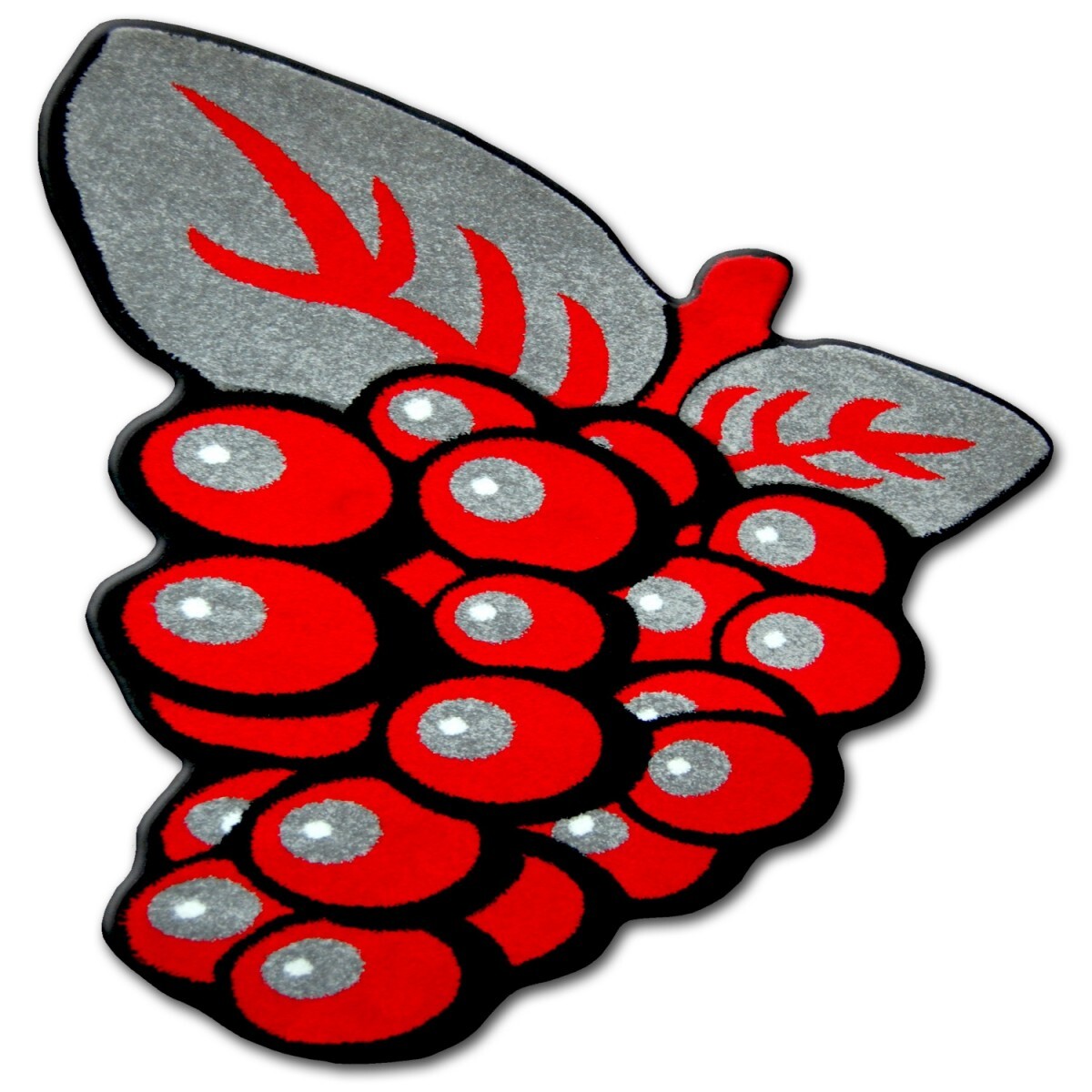 Detský koberec HAPPY Grapes červený