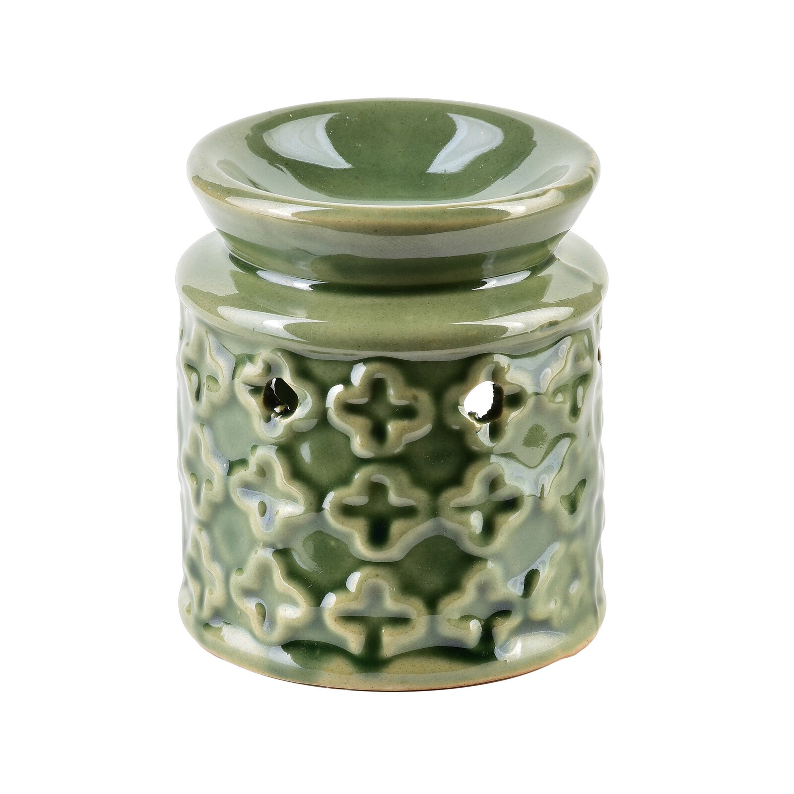 Keramická aroma lampa LOLO 7,5 cm zelená