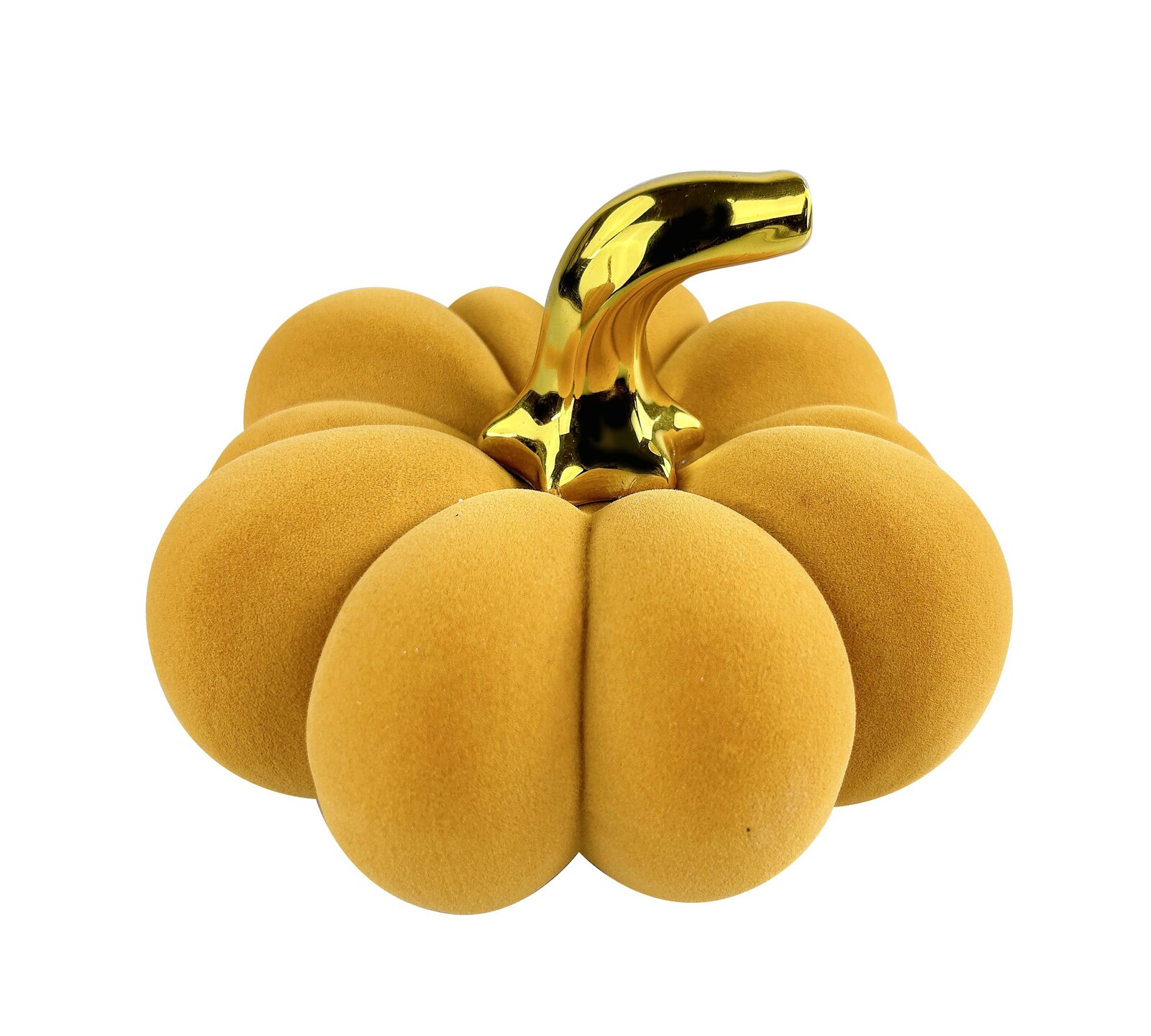 Keramická dýně MAVE 19x12,5 cm oranžová