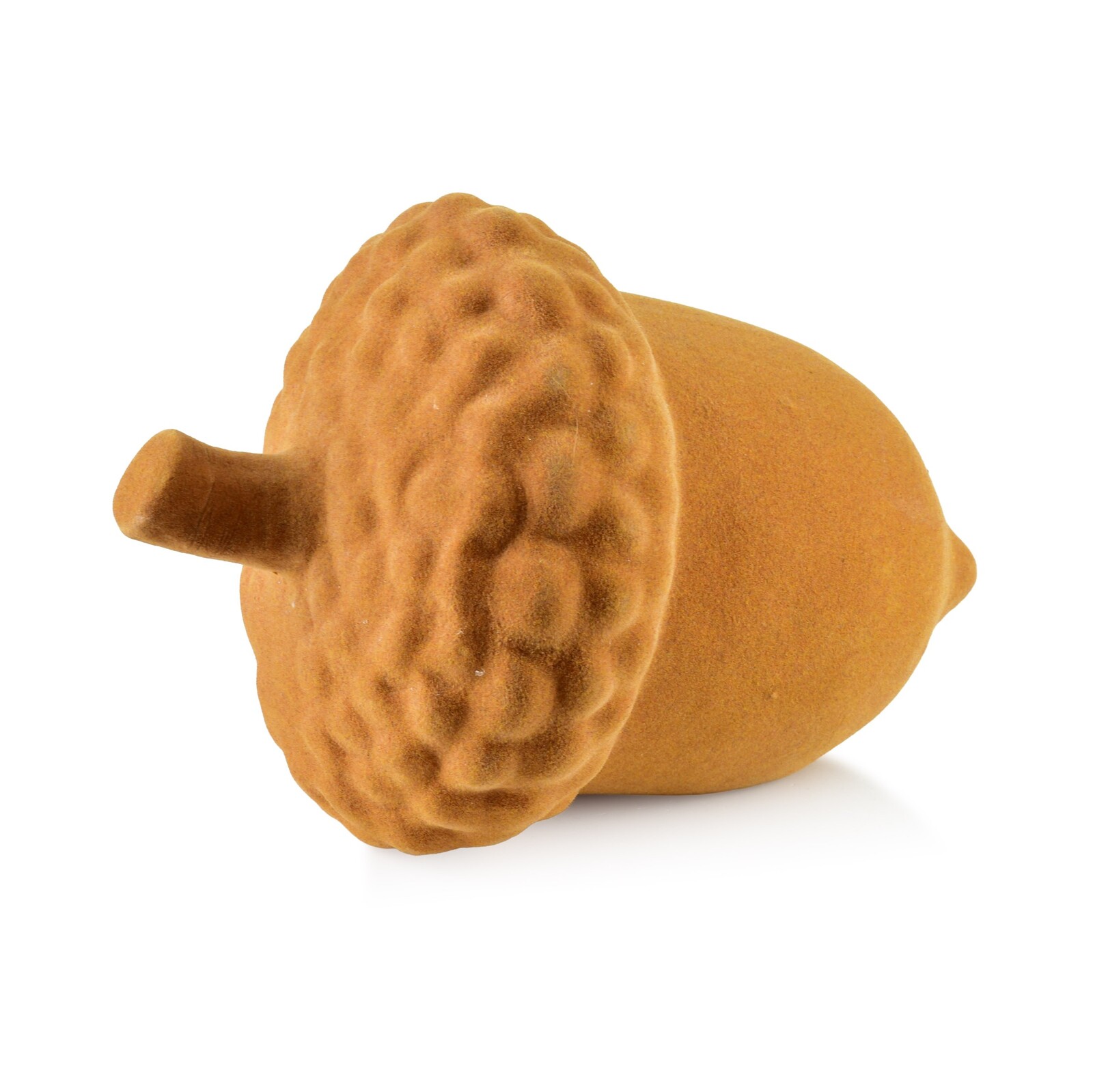 Keramická figurka žaludu MAVE 18x13 cm oranžová