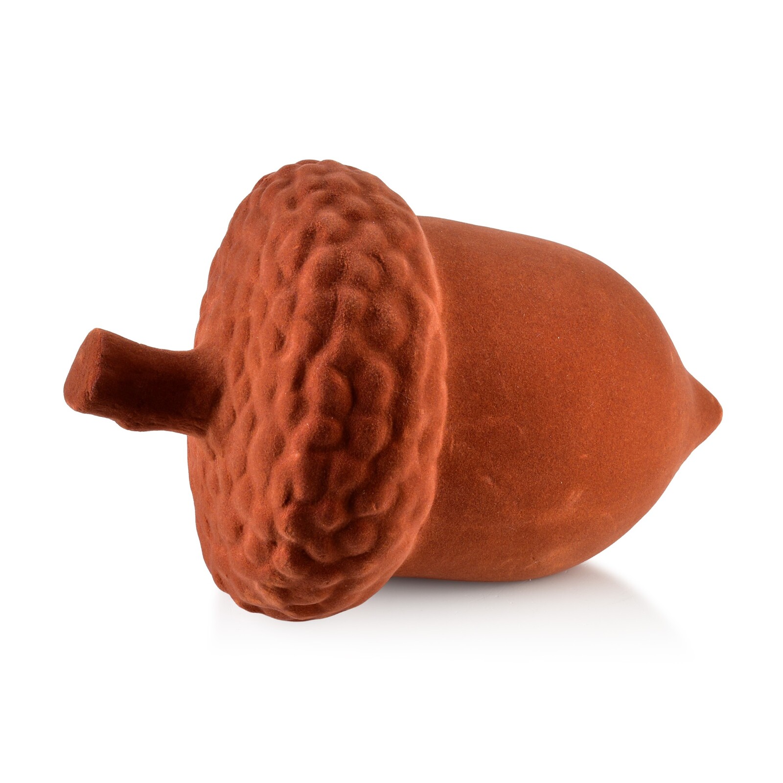 Keramická figurka žaludu MAVE 24x16 cm oranžová