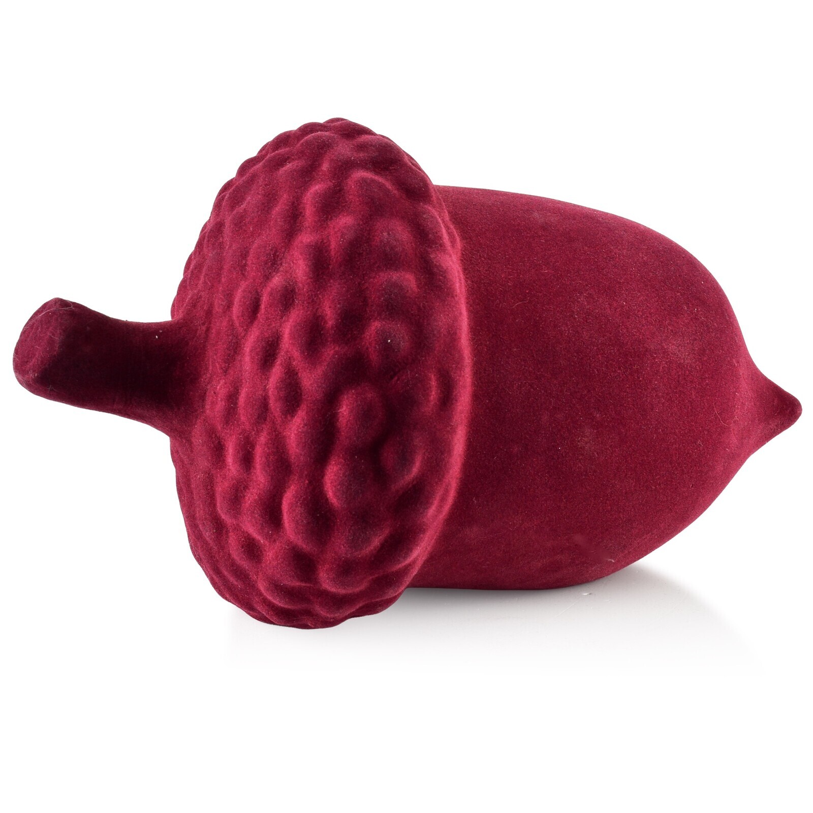 Keramická figurka žaludu MAVE 29x18 cm bordó