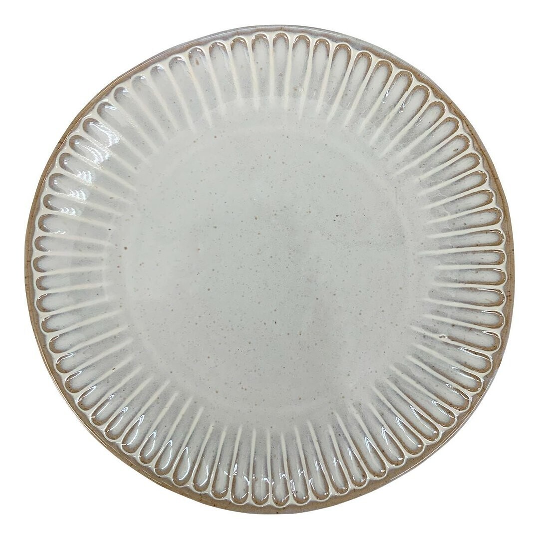 Keramický talíř GRAU 21 cm šedý