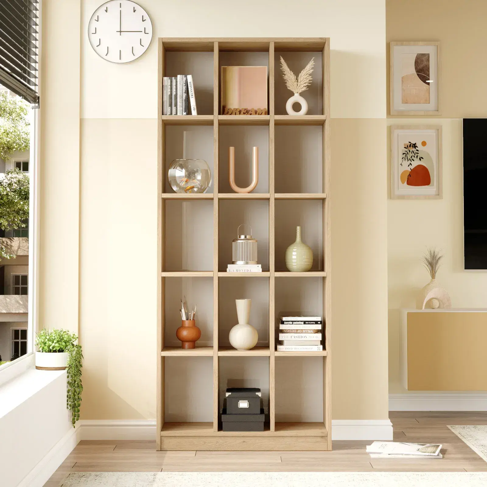 Knižnica Houseland Likota dub Castello