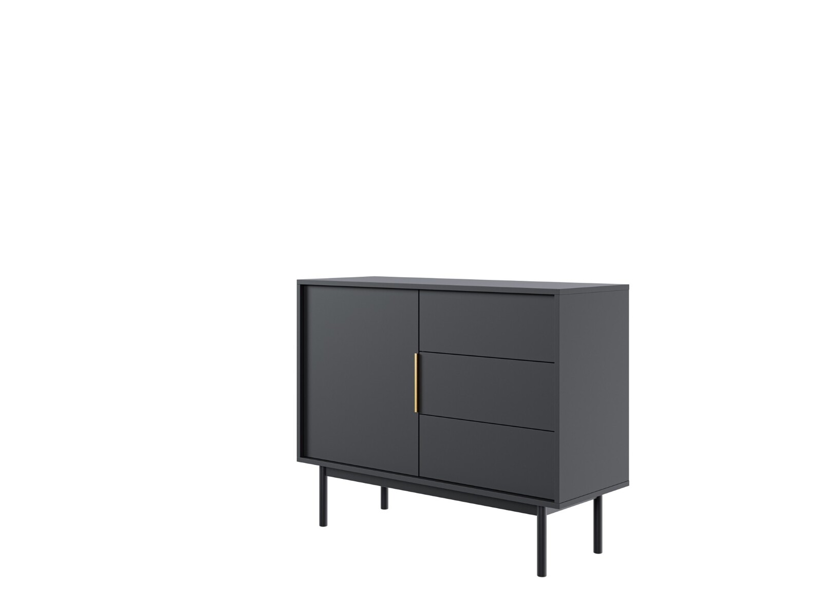 Komoda Viva 104 cm černá