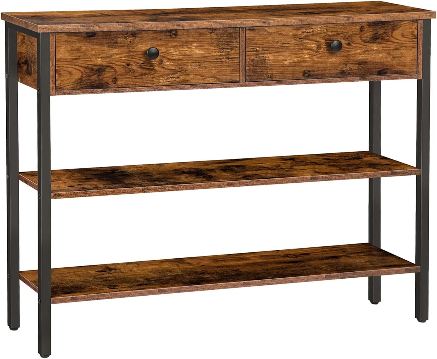 Konferenčný stolík Vasagle Ebis hnedý/čierny