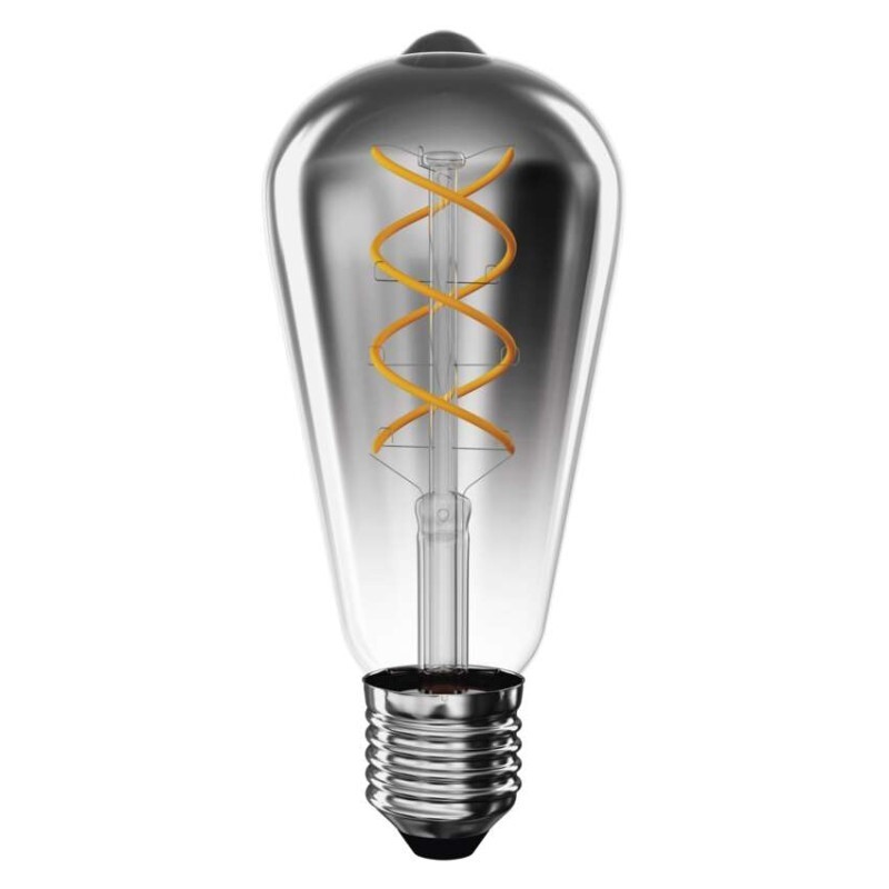 LED žárovka DECO SMOKED ST64 teplá bílá