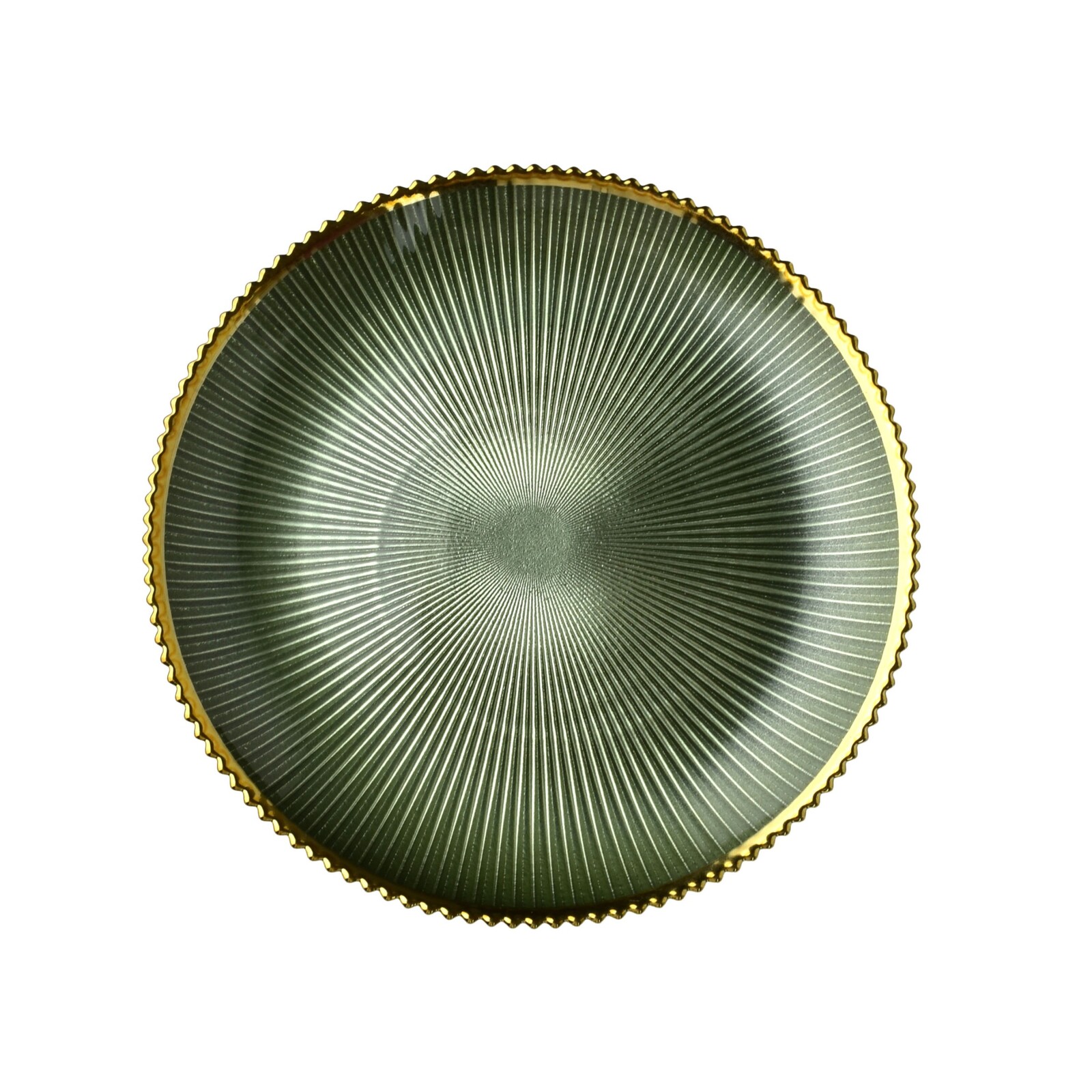 Mělký talíř GREENIE 21 cm zelený