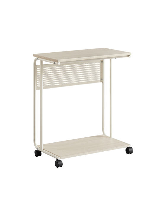 Odkládací stolek Čiko krémový