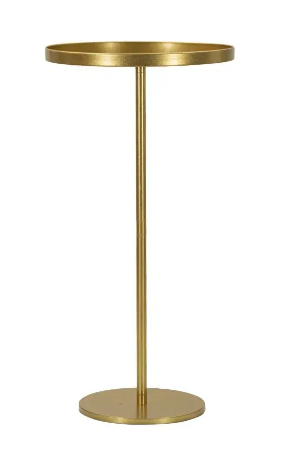 Odkládací stolek Doha 51 cm zlatý