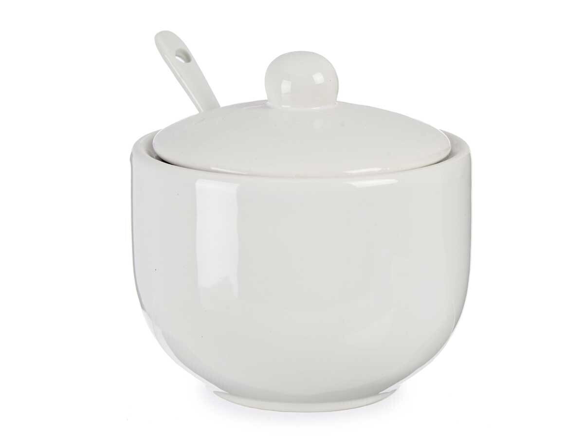 Porcelánová cukřenka Lily bílá