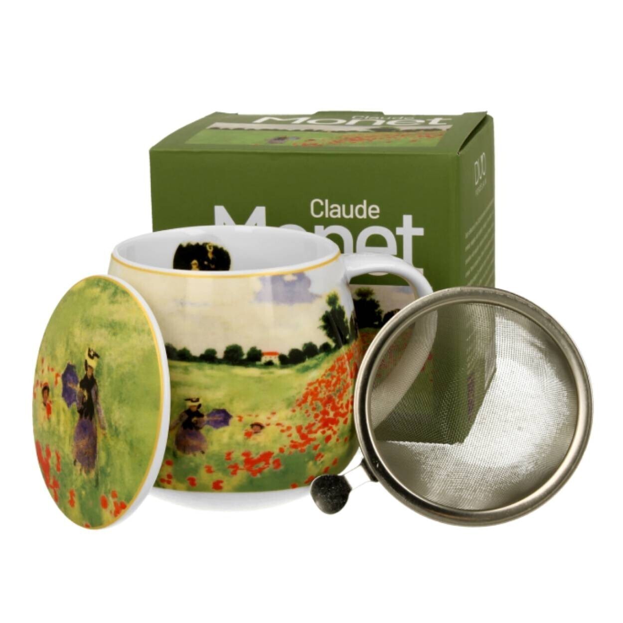 Porcelánový hrnek Monet Poppy Field 430 ml vícebarevný