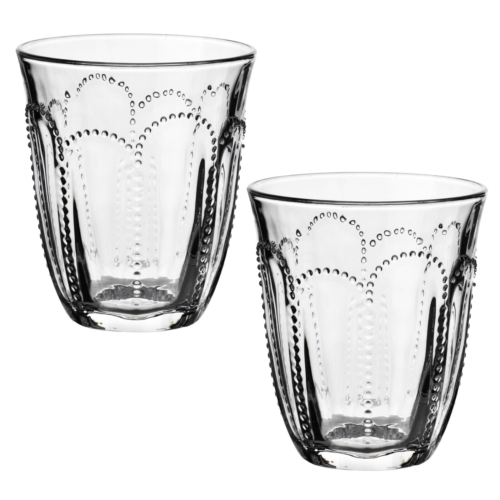 Sada 4 ks sklenic DAPHNE 340 ml čirá