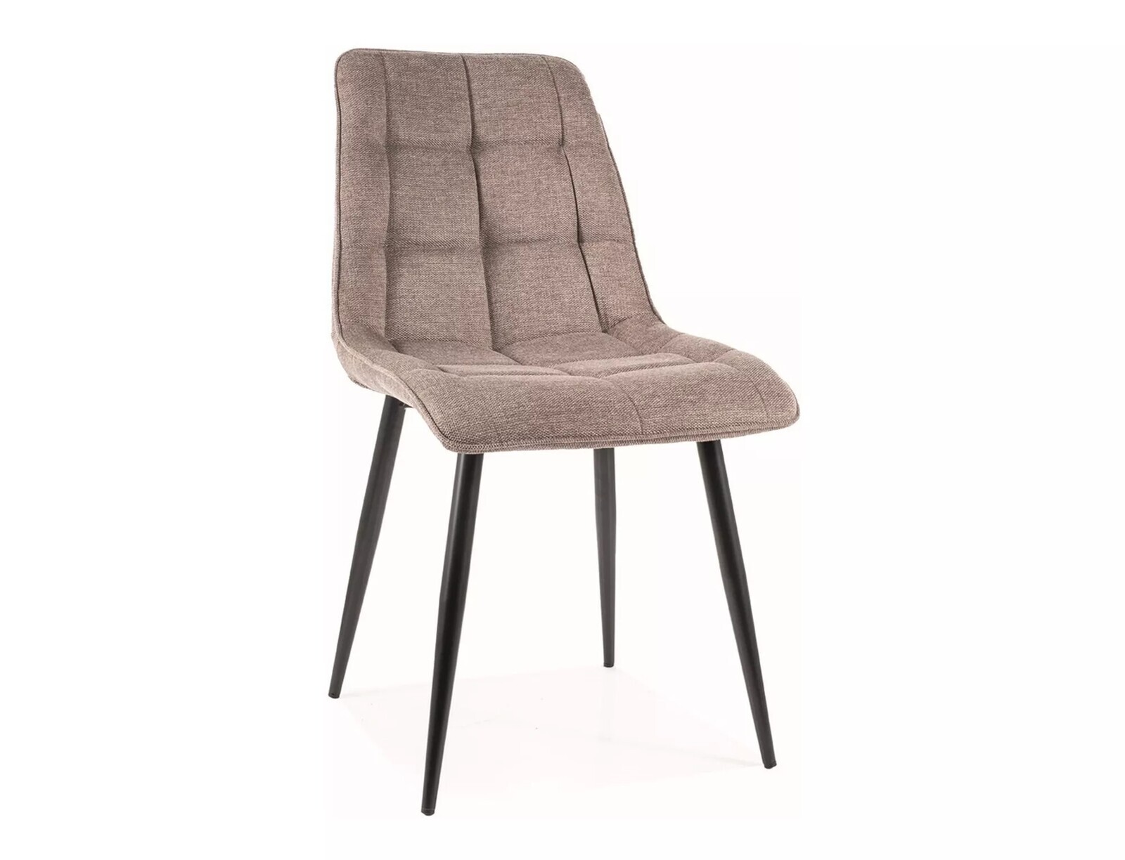 Sametová jídelní židle Chic béžová/černá