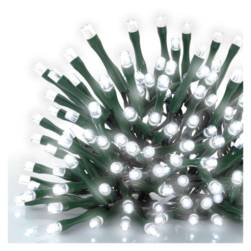 Vánoční LED světelný řetěz s časovačem Spirit 5000 cm studený bílý