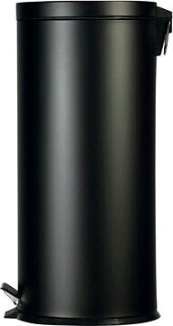 Gastro Kovový pedálový odpadkový kôš 30 l, čierny