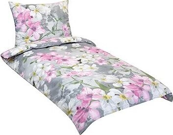 BELLATEX Obliečky bavlna 90/244 rozkvitnuté leto 140 × 200 cm, 70 × 90 cm