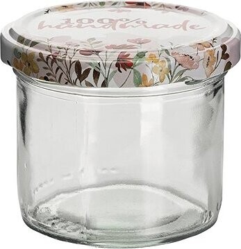 Gastro Zaváracie poháre Handmade, súprava 6 ks, číre, s viečkom, objem 0,125 l