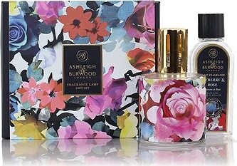 Ashleigh & Burwood Darčeková sada katalytickej lampy IN BLOOM a náplne TAYBERRY ROSE