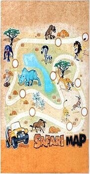 Bellatex koberec fototlač 80 × 150 cm, safari