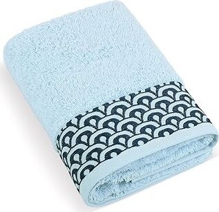 BELLATEX Froté uterák Čipka 500 g K/324 svetlomodrý 50 × 100 cm