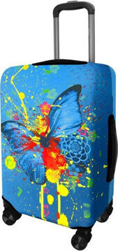 Kufryplus Obal na kufor Z146 Motýľ S