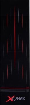 XQ MAX Dart Mat Stripes Podložka/koberec na šípky 80 × 285 cm červený