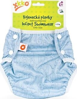 XKKO Jednoveľkostné dojčenské plavky Safari Mountain Spring