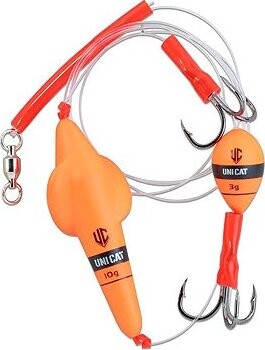 Saenger Uni Cat Nadväzec Rotating Worm Rig 10 g