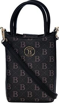 BERTOO Dámska kabelka Francesca black logo