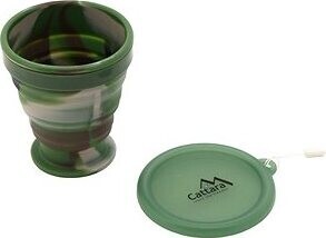 Cattara Silikónový skladací téglik Army 200 ml