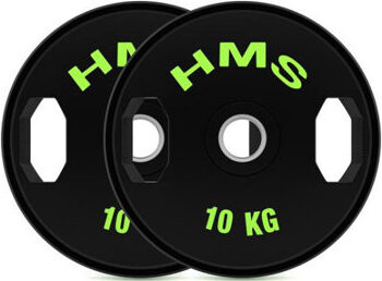 HMS Súprava pogumovaných olympijských kotúčov TOG10 2× 10 kg