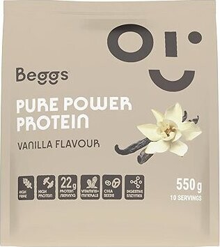 Beggs Pure Power Protein Vanilla 550 g