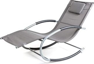 HAPPY GREEN Ležadlo záhradné CAMPO II, antracit