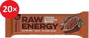 Bombus Raw Energy Cocoa & Cocoa beans 20× 50 g