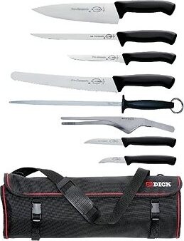 Dick 8-dielna štartovacia sada nožov Pro Dynamic + rolovacia taška